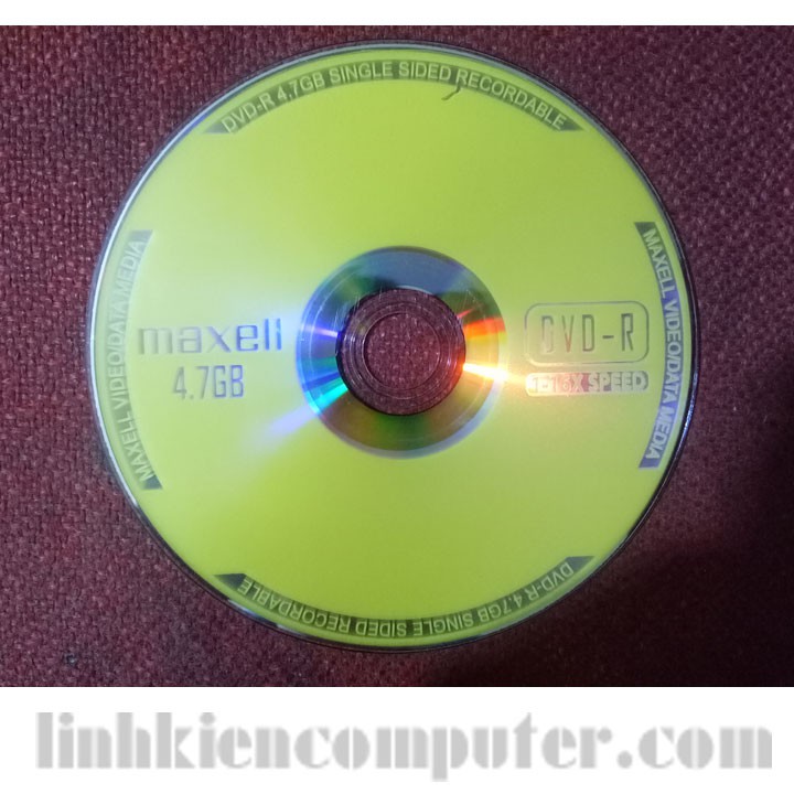 Combo lẻ 5 Đĩa DVD trắng , loại tốt, chất lượng