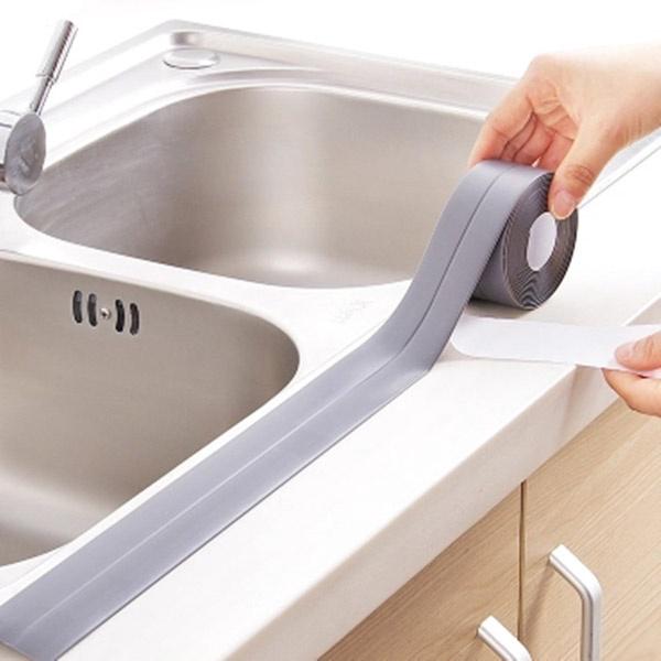 Cuộn Băng Keo Dán Viền Bồn Rửa Chén / Nhà Bếp / Nhà Tắm Chống Thấm Nước / Nấm Mốc Dài 3.2m