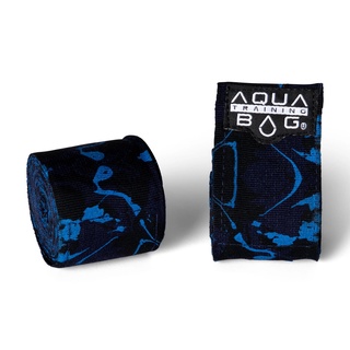 Băng quấn tay Boxing Aqua 4m5 - Solid Black