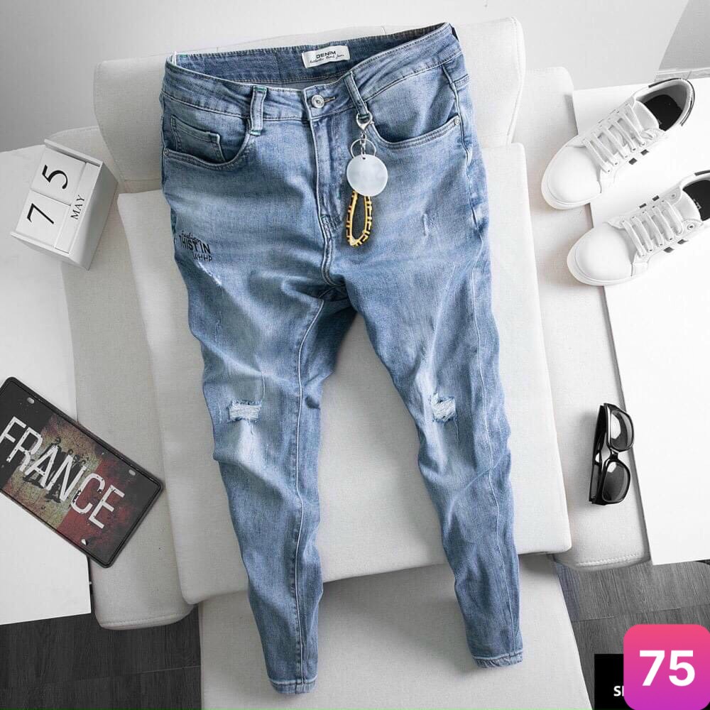 Quần Jean Nam Cao Cấp 👉 𝐅𝐑𝐄𝐄 𝐒𝐇𝐈𝐏 👉 Quần Bò Nam Cao Cấp Hbfashion47 | BigBuy360 - bigbuy360.vn