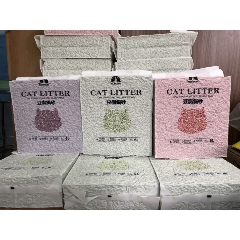 Cát đậu nành TOFU taotaopet 6L - 2.4kg