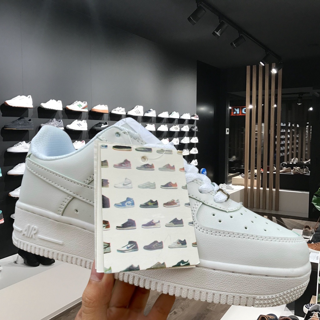 Giày AF1 trắng, giày Sneaker Nam Nữ full Size hàng Trung 11 >> SC ( Full bill,box ) | BigBuy360 - bigbuy360.vn