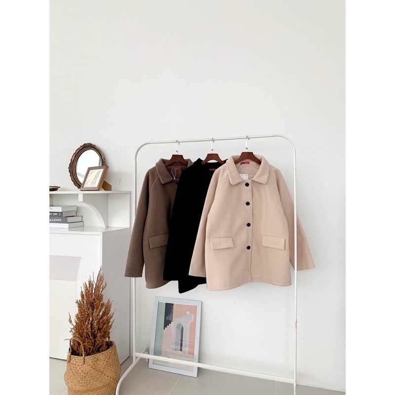 Áo khoác dạ Ulzzang-Áo khoác phong cách Hàn Quốc | BigBuy360 - bigbuy360.vn