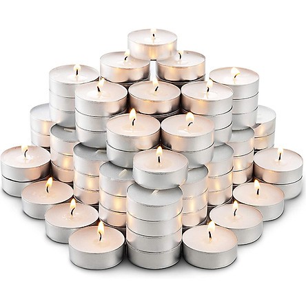 Combo 10 Nến Tealight Dùng Cho Bếp Đèn Xông Tinh Dầu Hàng Chất Lượng Cao Không Độc