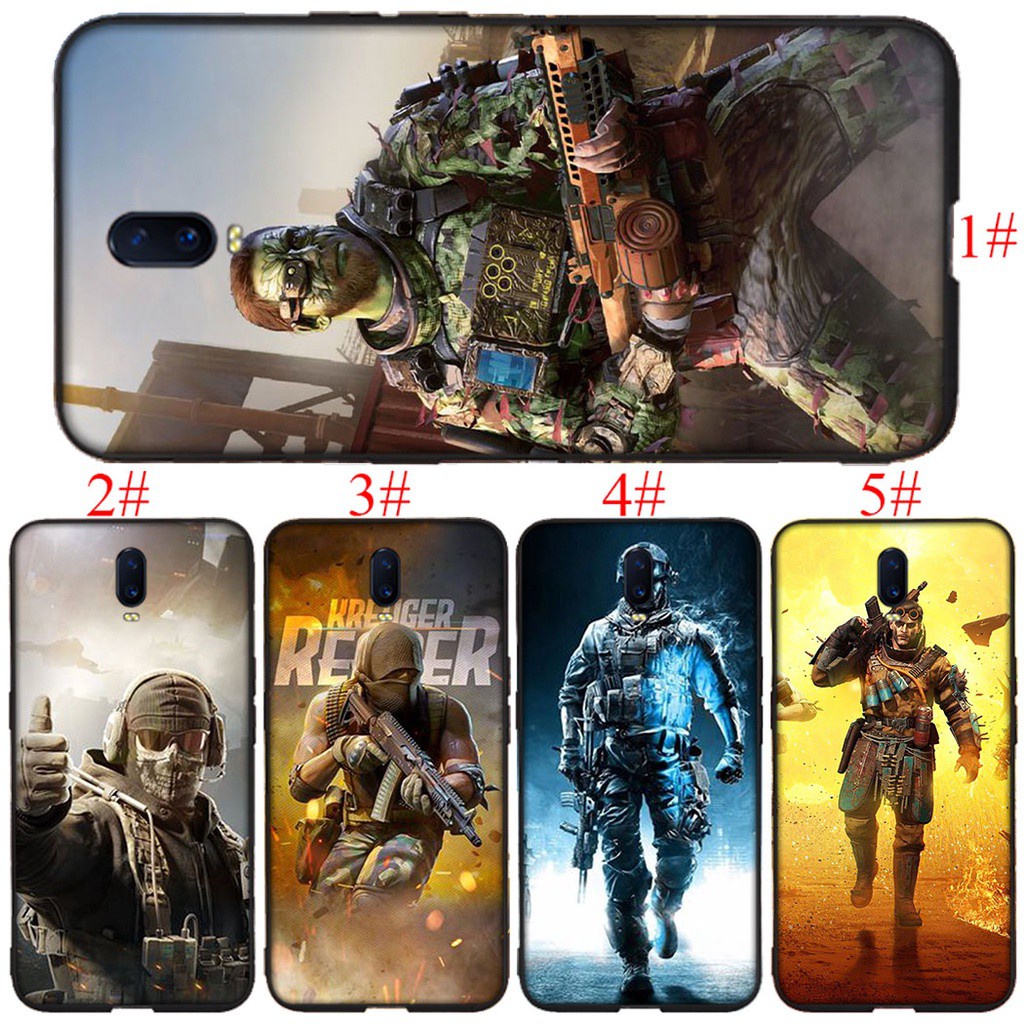 CU99 call of duty mobile Silicone Case Soft Cover OPPO A3s A5s A7 2018 A37 Neo 9 A39 A57 A59 F1s A77 F3 A83 A1 F5 A73 F7 F9 Pro A7X