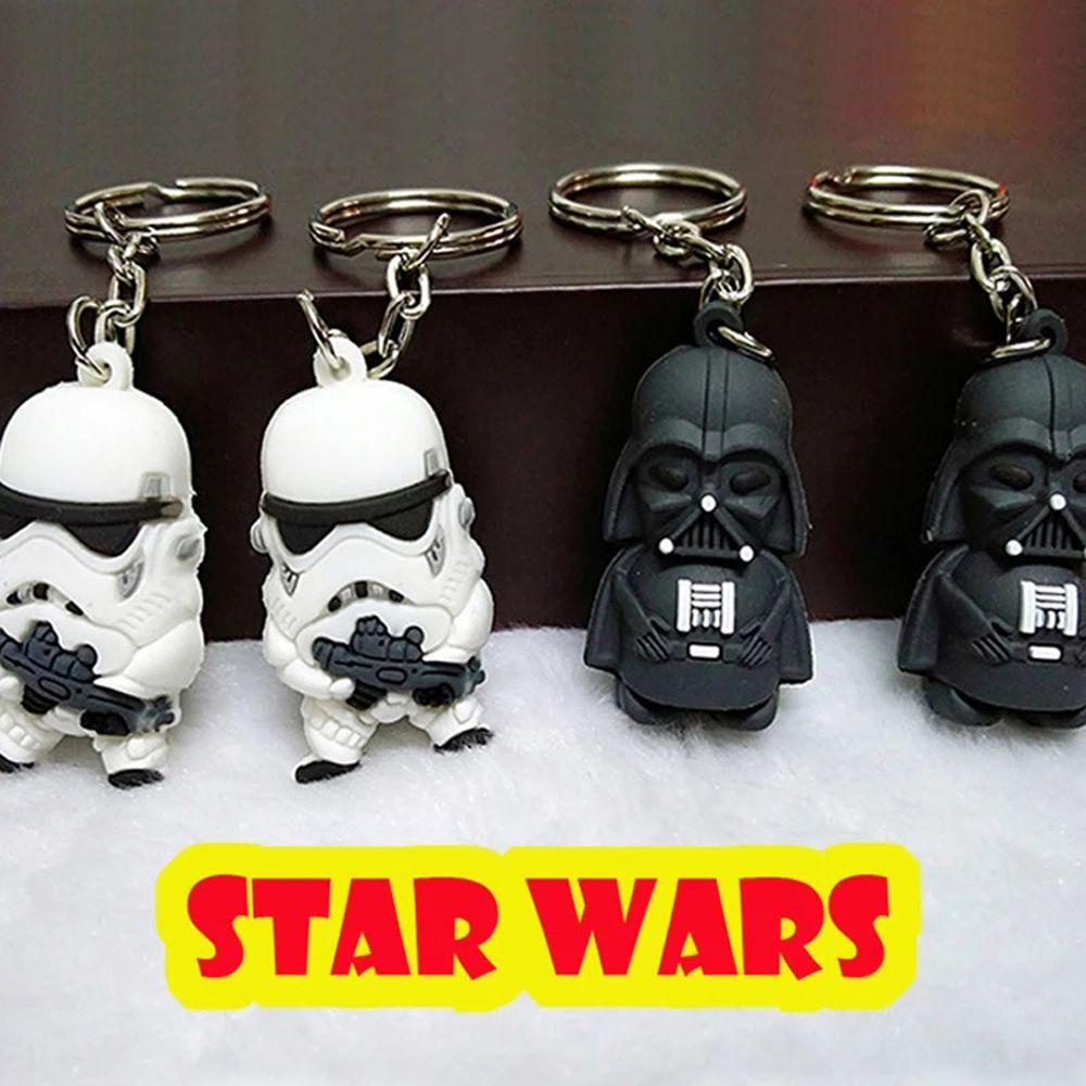 Móc Khóa Hình Nhân Vật Yoda Trong Phim Star Wars 3D Bằng PVC