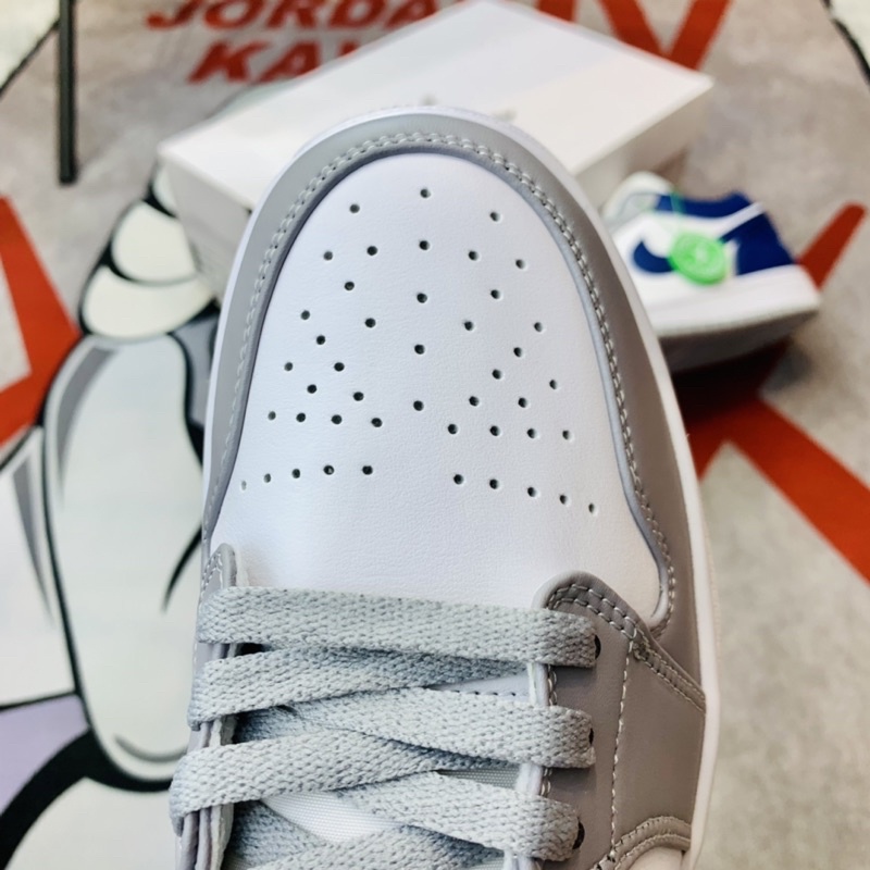 Giày Thể Thao Sneaker Air Jordan 1 Low Stealth French Blue Hàng SC