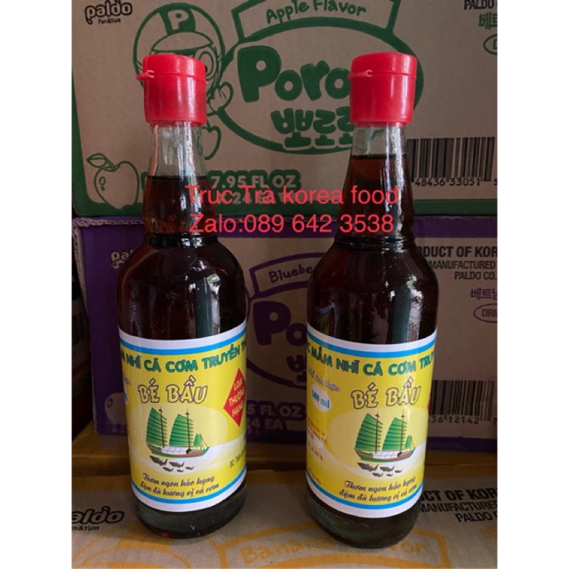 Nước mắm Bé Bầu 6chai/500 ml loại thượng hạng | BigBuy360 - bigbuy360.vn