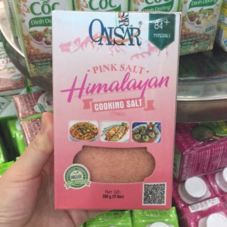 Muối hồng Himalaya Qaisar 500g