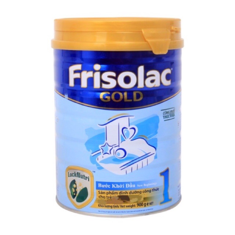 Frisolac Gold 1 -900g dành cho trẻ từ 0-6thang