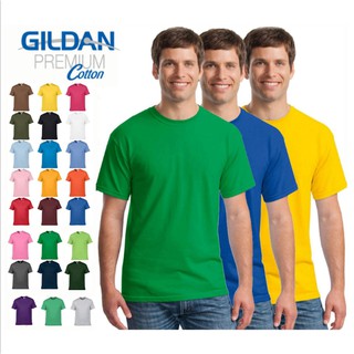 [100% Cotton] Áo Thun Trơn Cao Cấp GilDan Premium 76000 Cotton Nguyên Chất