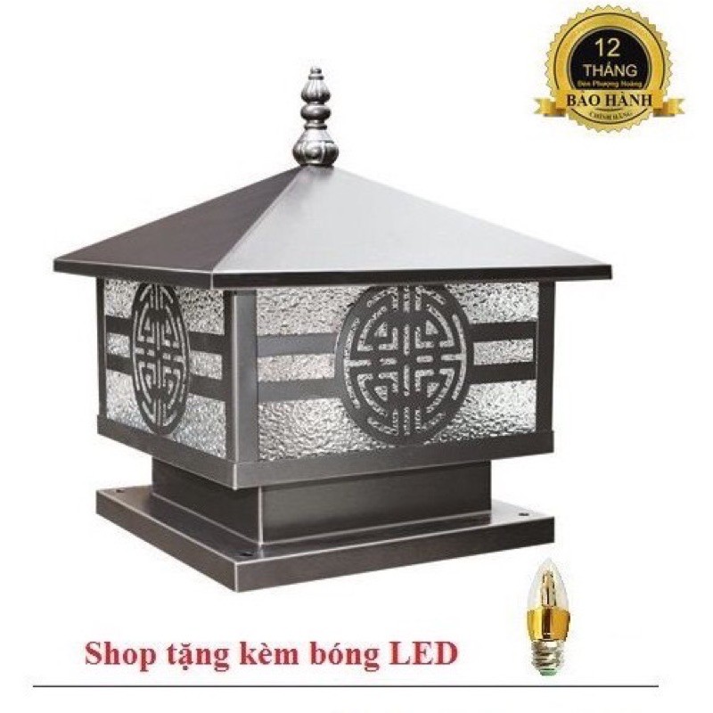 Đèn trụ cổng D200-TK02A