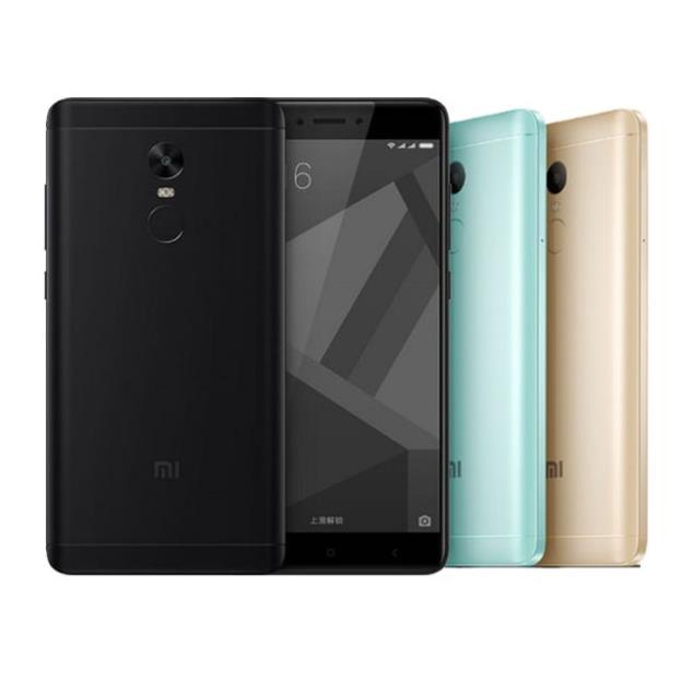 Điện thoại Xiaomi Redmi Note 4 ram 3G bộ nhớ 64G mới, 2sim CHÍNH HÃNG, Sẵn Tiếng Việt, Camera siêu nét - TNN