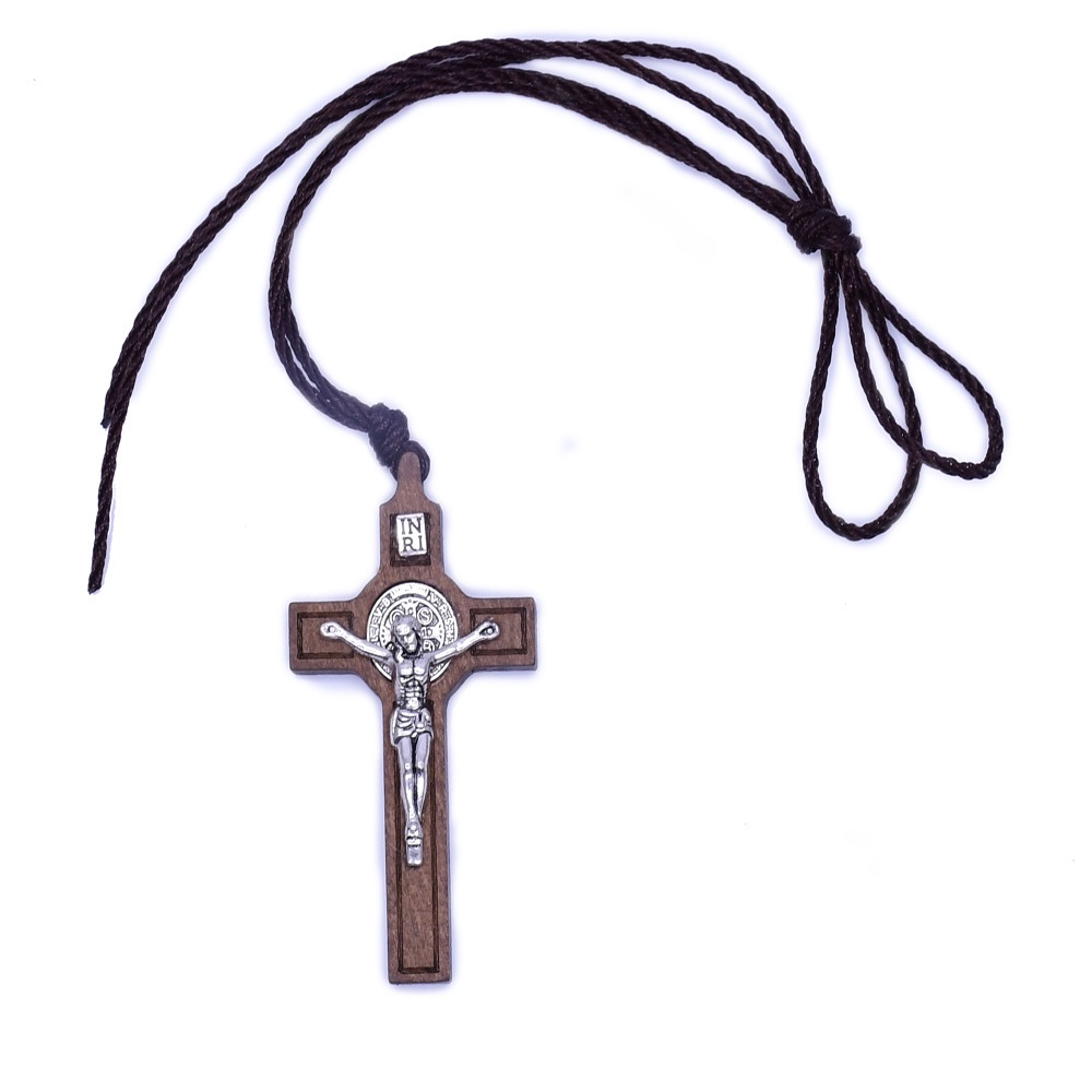 Dây chuyền Thánh giá gỗ St.Benedicto