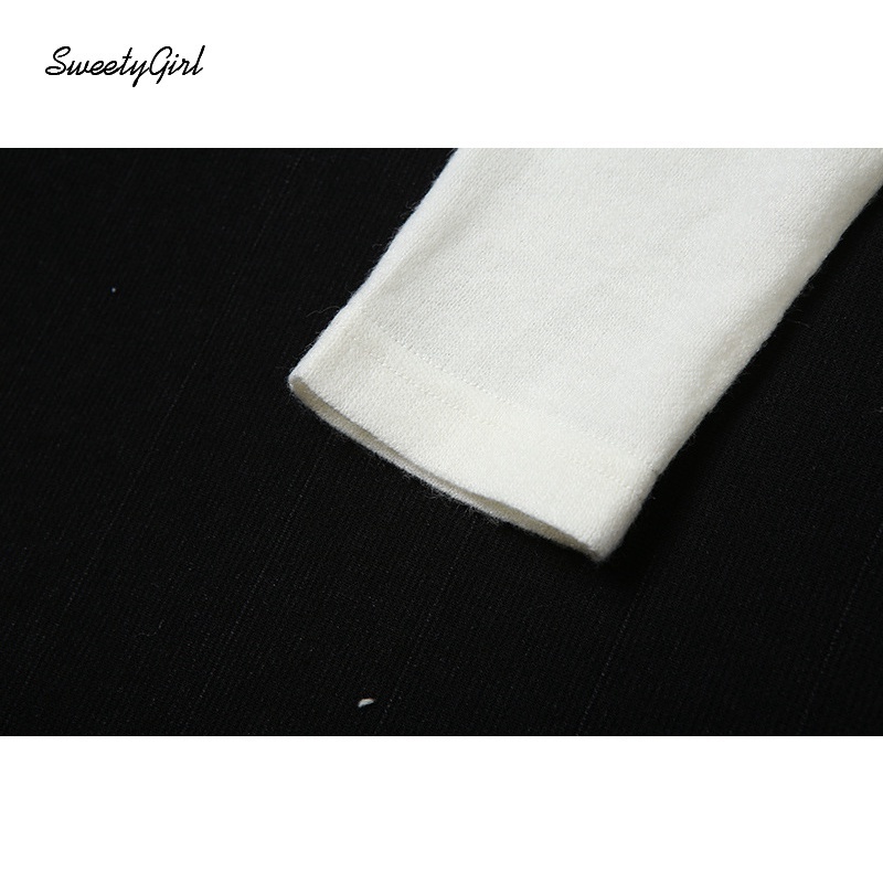 Áo croptop tay dài trễ vai dáng ôm màu trơn thời trang quyến rũ cho nữ