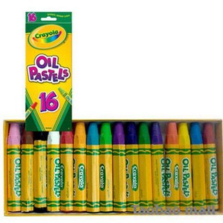 Bút sáp màu crayola, bút sáp dầu hộp 16 màu