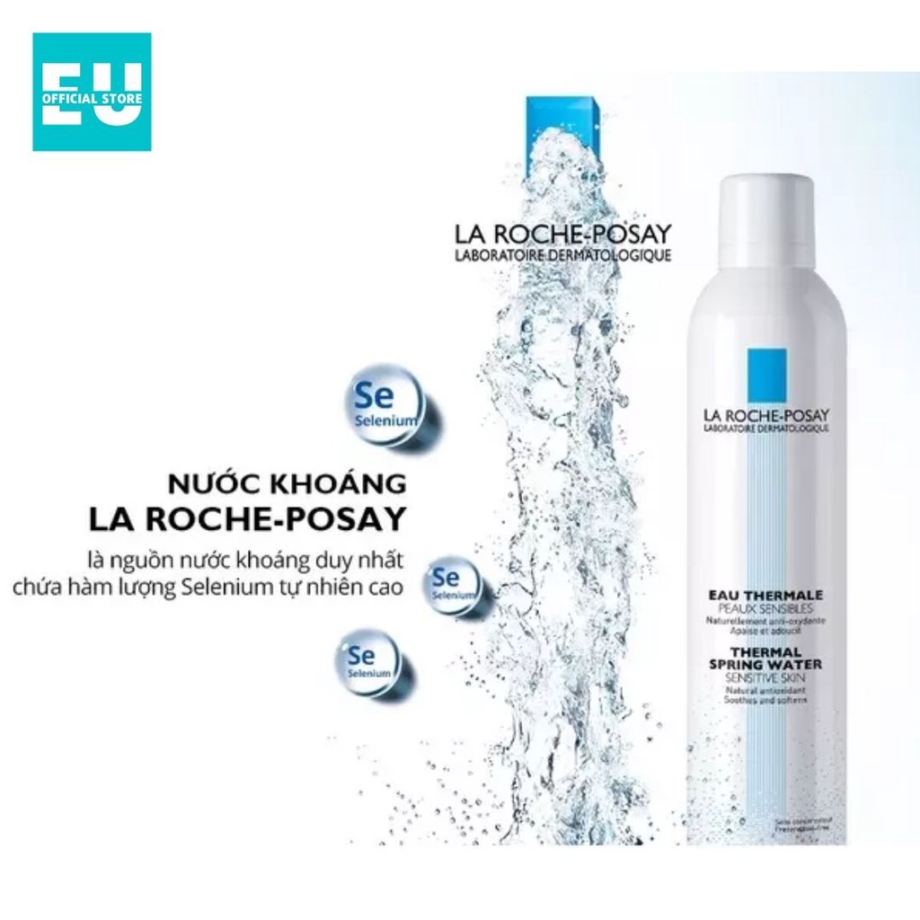 Xịt Khoáng  Làm Sạch Và Làm Dịu  Da  Laroche Posay Thermal Spring Water /Laroche Posay Serozinc