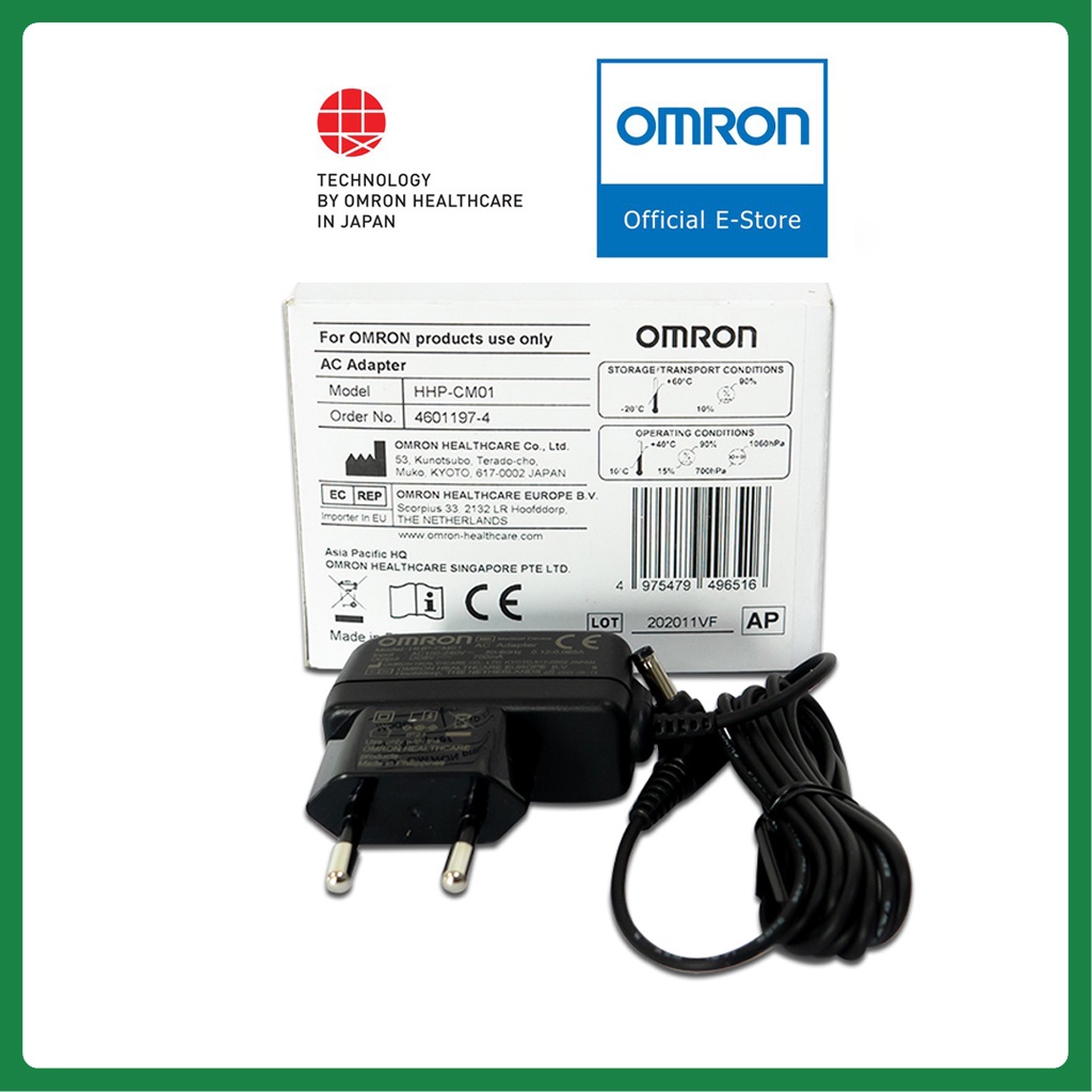 Bộ Đổi Nguồn Adapter Omron | Dùng Cho Máy Đo Huyết Áp Omron