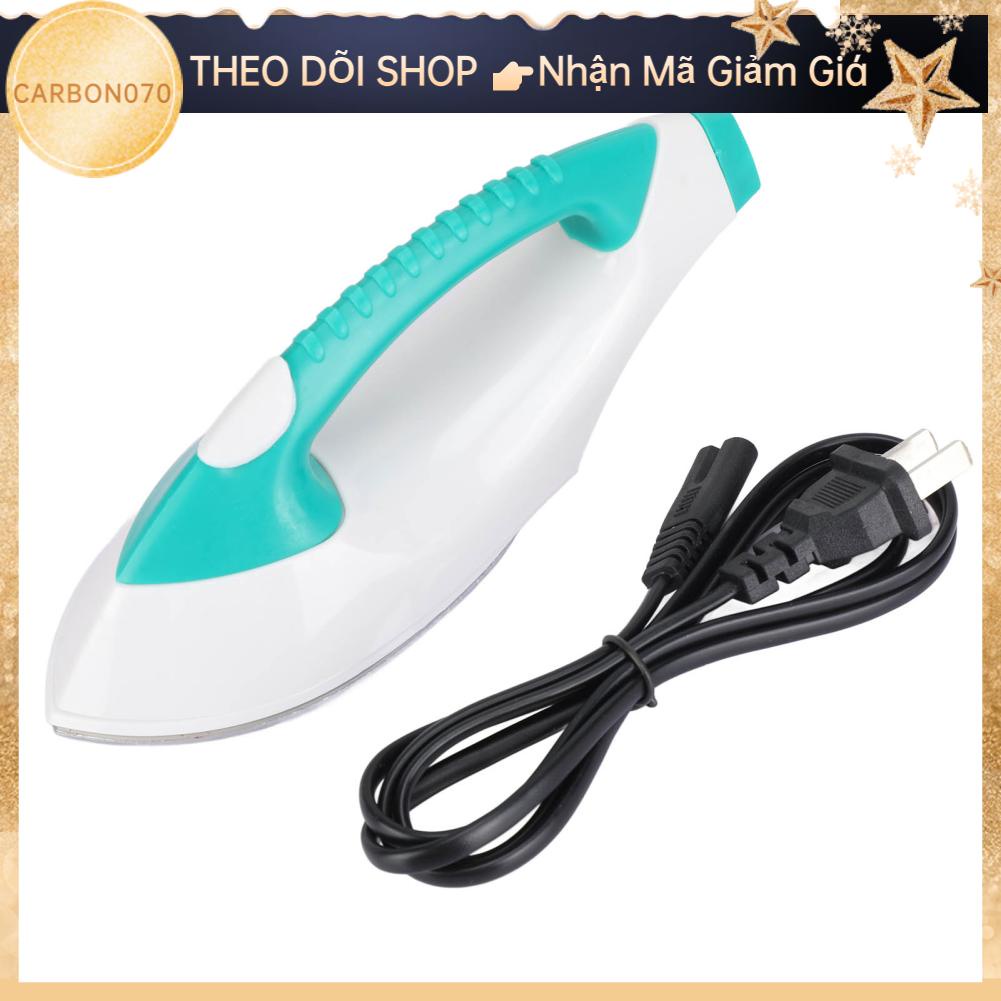 Bàn ủi điện mini ABS cầm tay  đa năng tiện lợi mang theo du lịch ký túc xá US Plug 110V