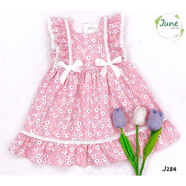 Váy bé gái, đầm hoa cho bé