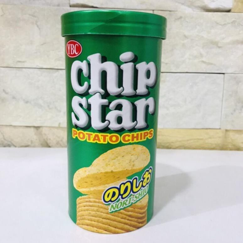 (6 vị) Bánh snack khoai tây chiên Chip Star YBC 50gr