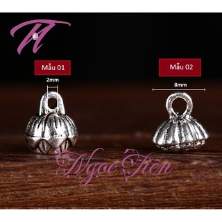 Charm búp sen bạc Tây tạng
