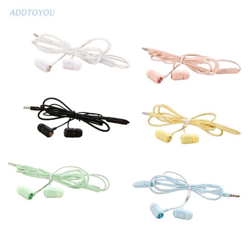 【3C】Tai Nghe Nhét Tai Tích Hợp Mic Dài 1.2M Nhiều Màu