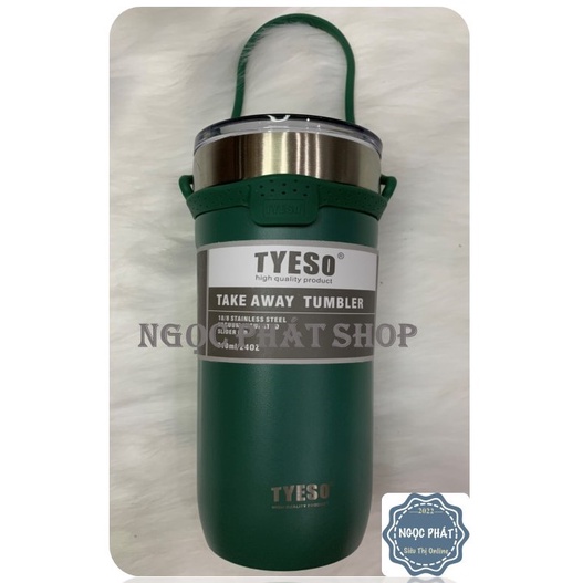 Ly giữ nhiệt TYESO 710ML có quai xách