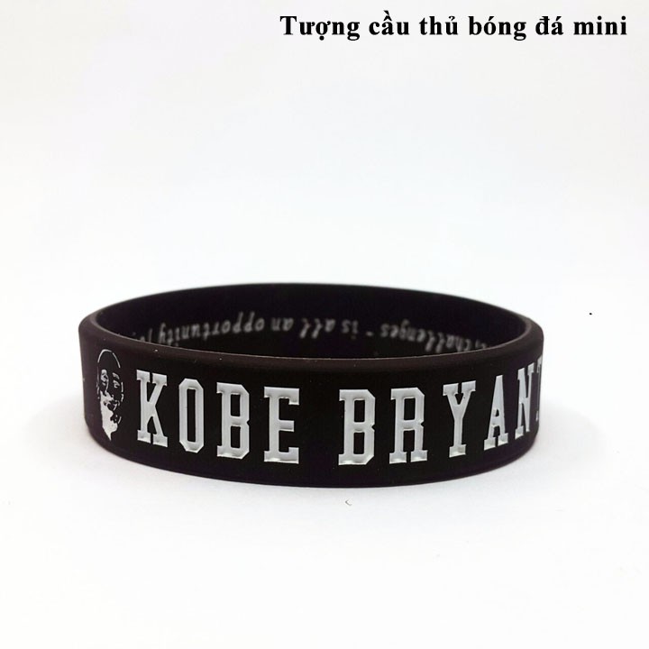 Vòng đeo tay cao su cầu thủ bóng rổ Kobe Bryant