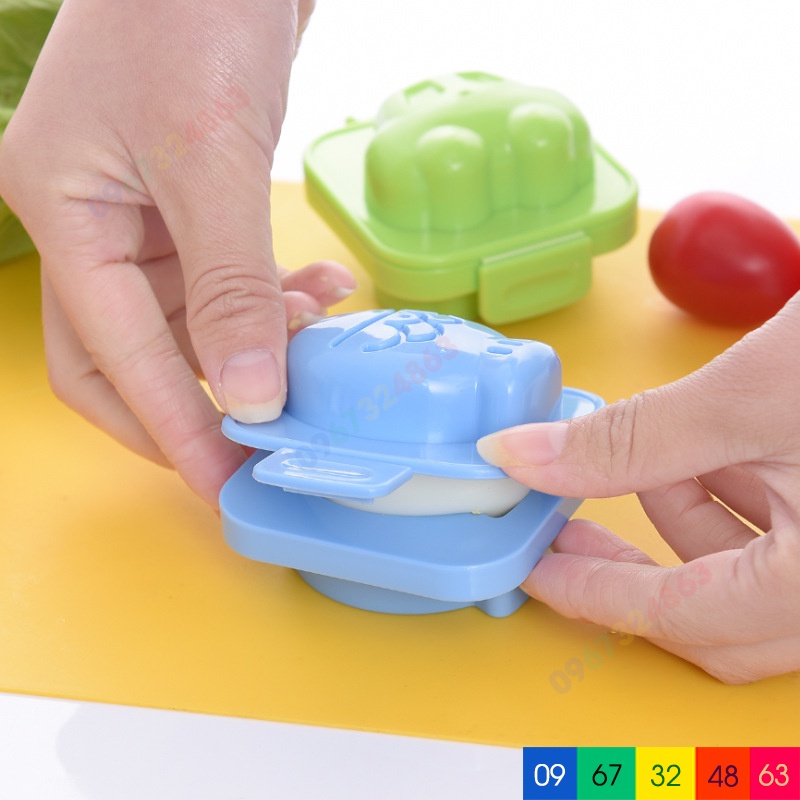 Sét 6 khuôn cơm 6 hình cho bé