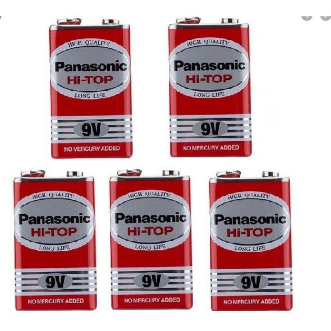 Pin 9v Vuông Đỏ Panasonic Chính Hãng 6F22DT/1S