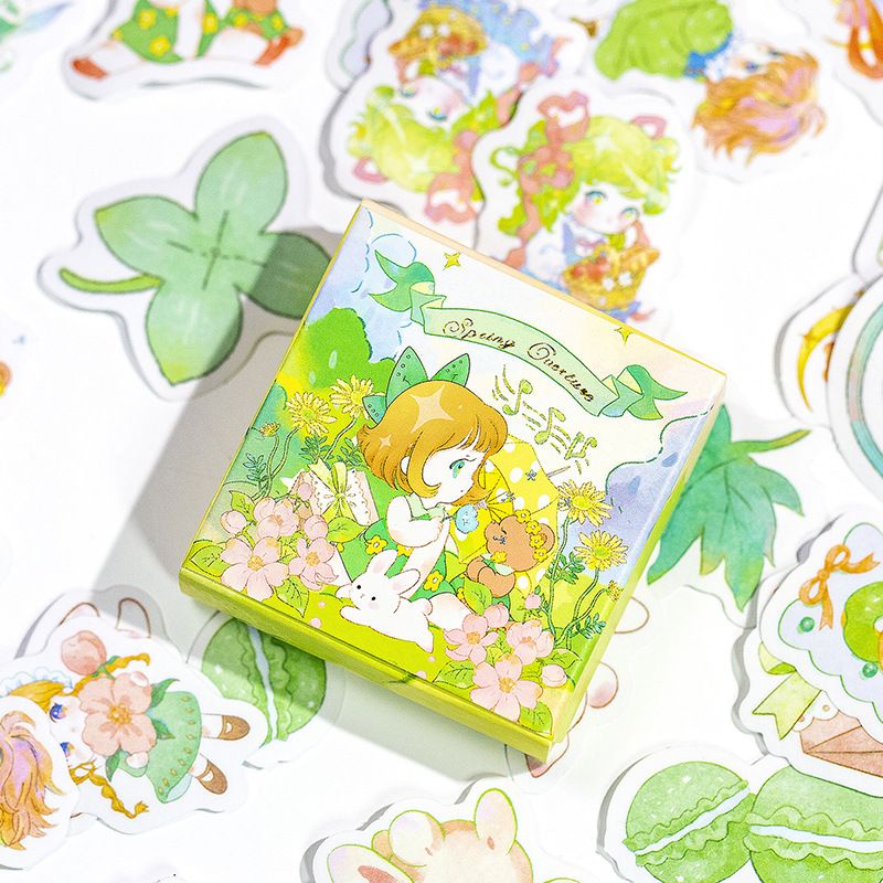 Hộp 50 hình dán sticker trang trí
