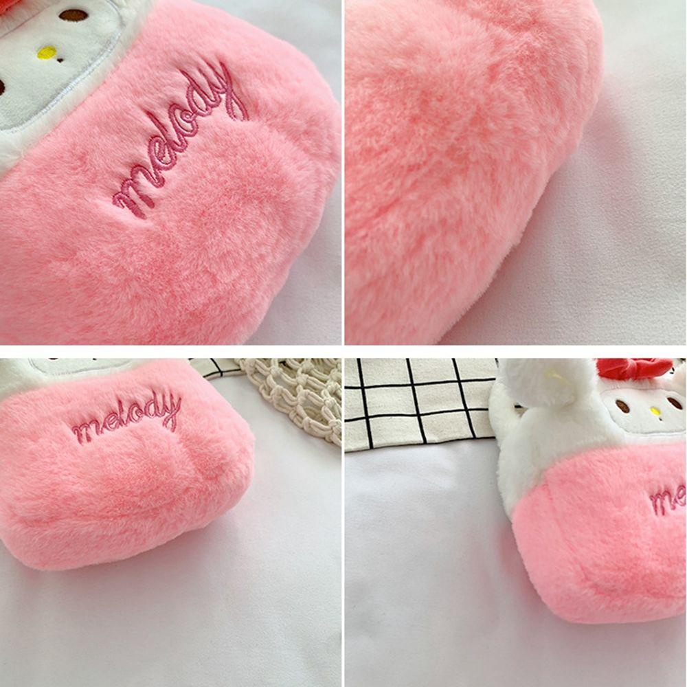 Túi Xách Mini Đựng Điện Thoại / Tiền Xu In Hoạt Hình Kuromi Dễ Thương Cho Bé Gái