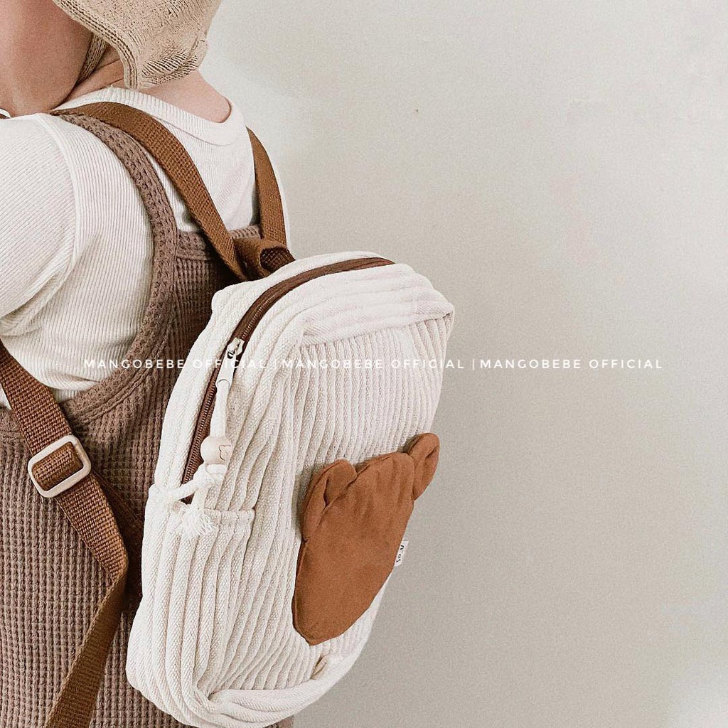 Túi tròn và Balo vuông Hàn Quốc siêu nhẹ cho bé