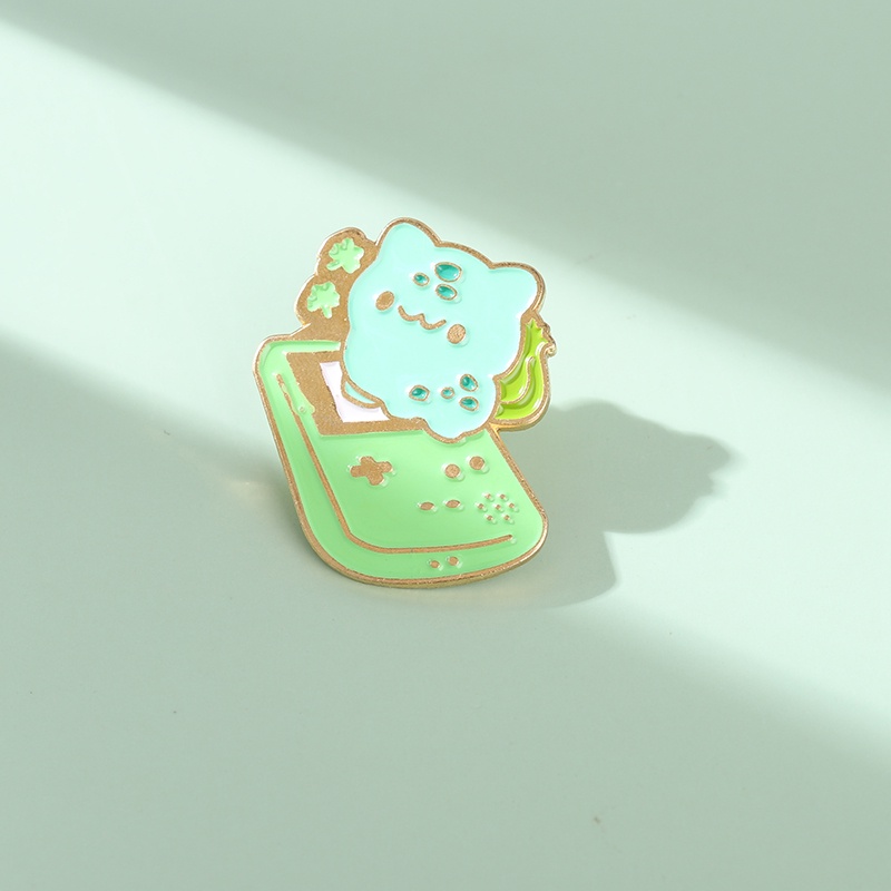 Ghim cài áo QIHE JEWELRY hình nhân vật hoạt hình Pokemon dễ thương