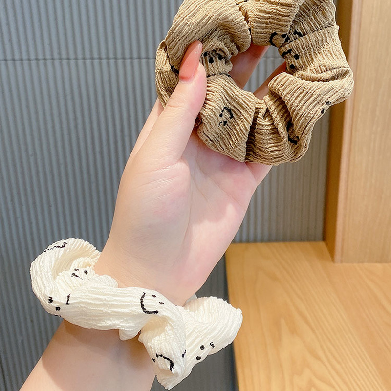 Dây Buộc Tóc Hình Mặt Cười Thiết Kế Độc Đáo