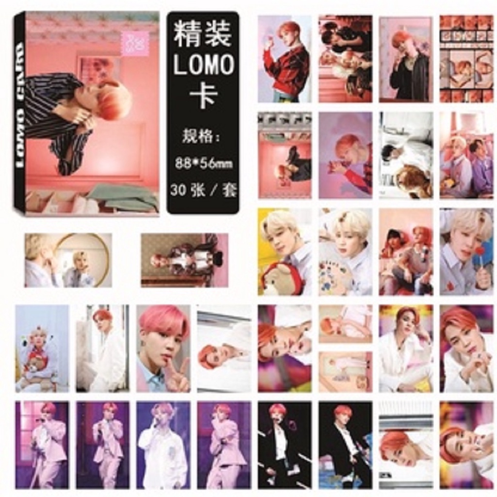 Lomo card nhóm nhạc BTS Hàn Quốc Jimin