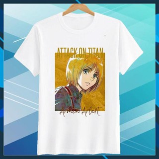 🔥Siêu Rẻ🔥 Áo thun Attack on Titan Armin màu trắng cực ngầu