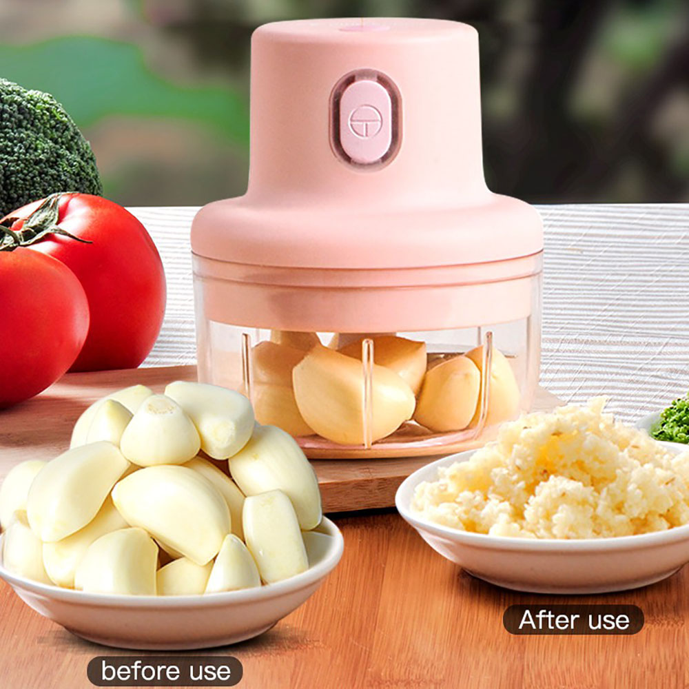 Máy Xay Thịt / Rau Củ Mini Không Dây Tiện Dụng Cho Nhà Bếp