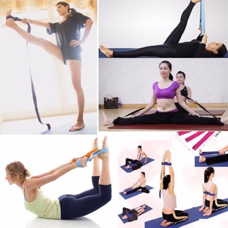 Dây Tập Yoga Dài 3 Mét Sợi Cotton Cao Cấp D14