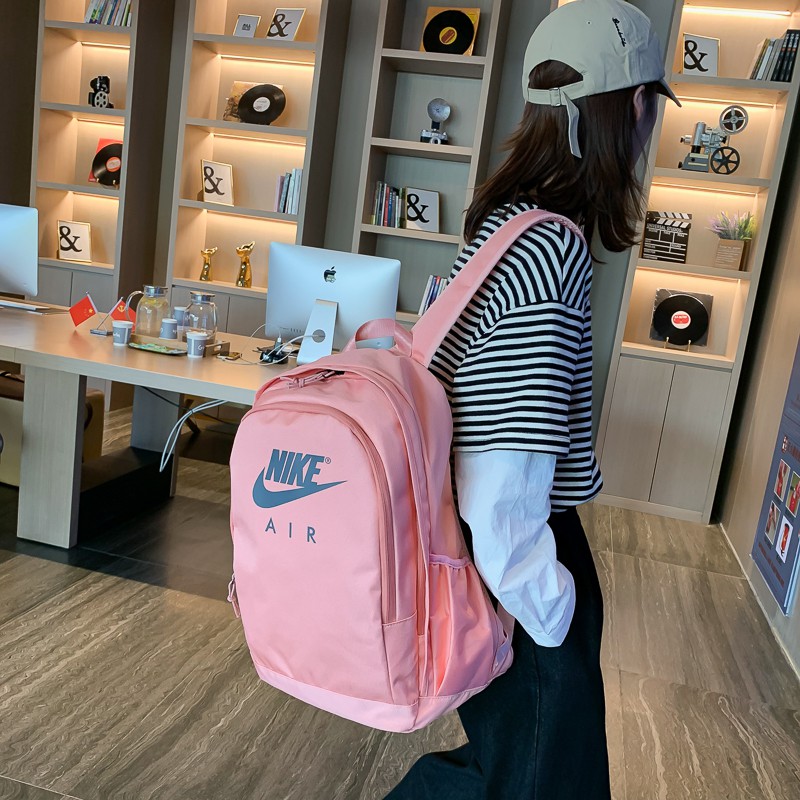 Ba Lô Học Sinh Họa tiết Logo NIKE Thời Trang Hàn Cho Nam Nữ