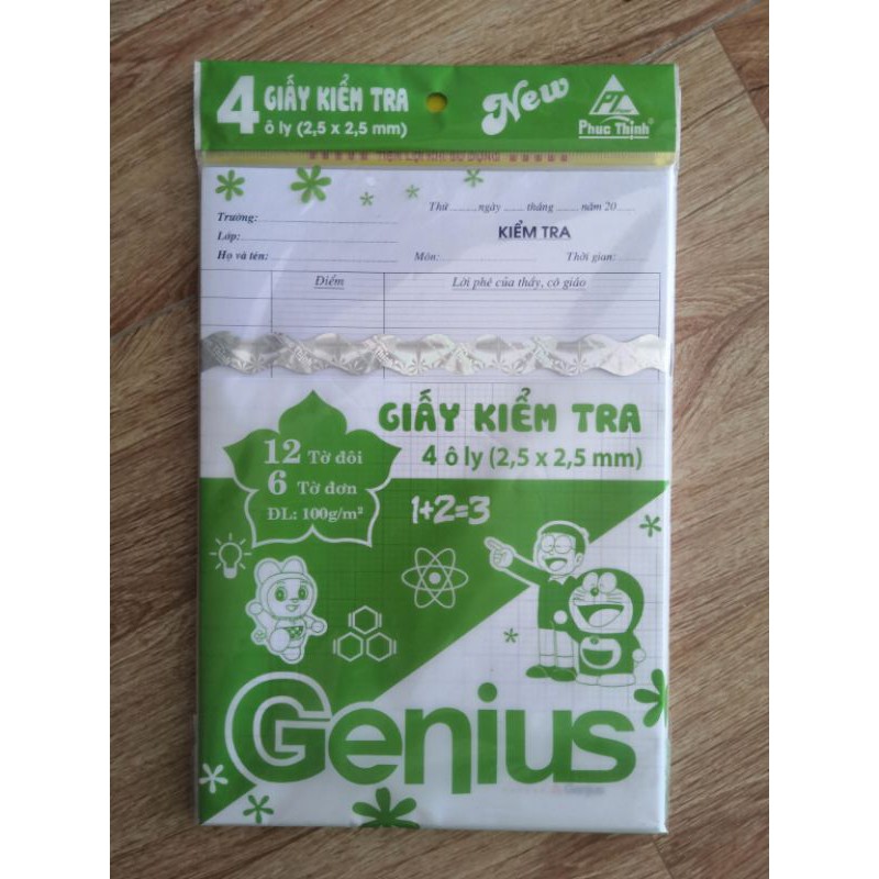 Giấy kiểm tra cấp 2