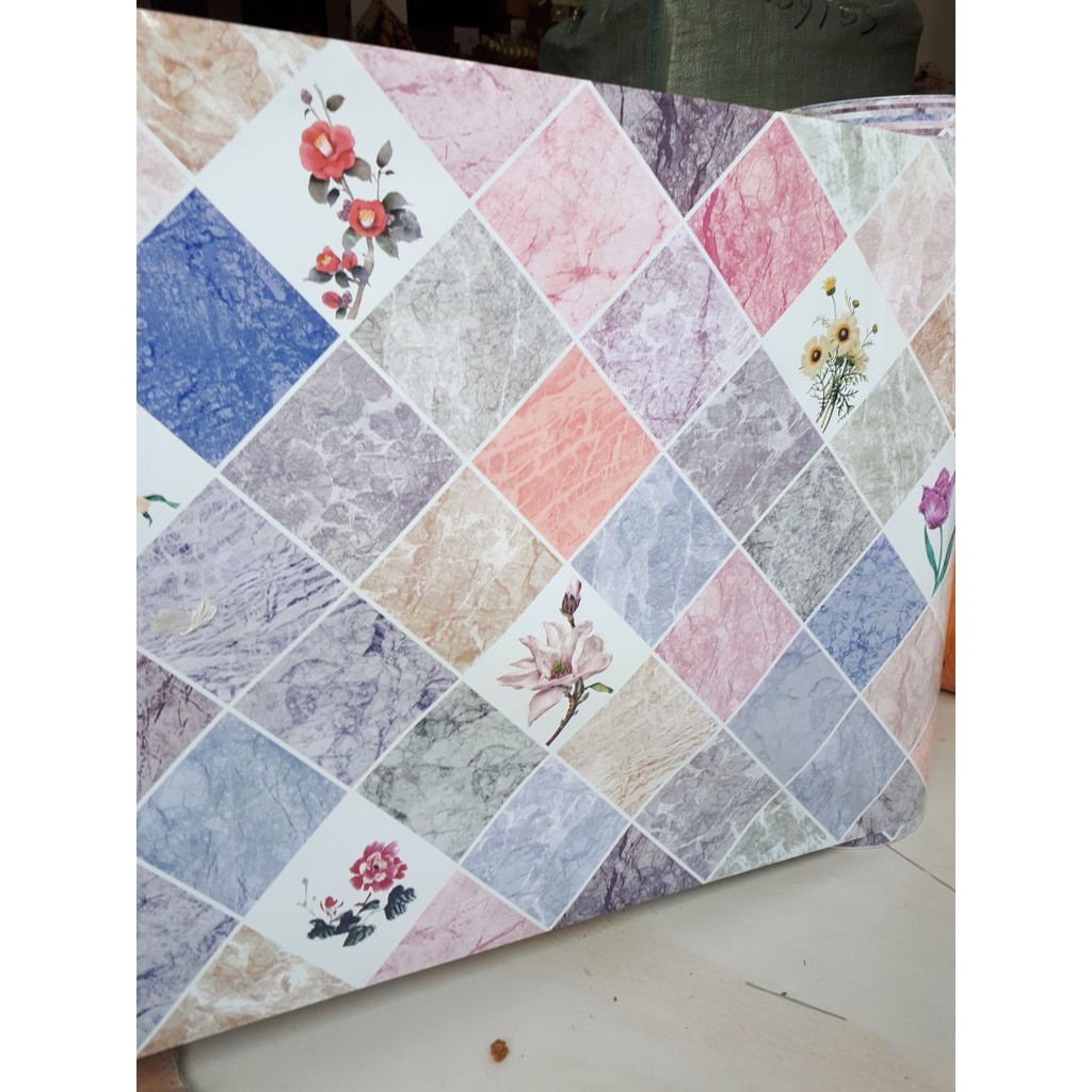 Decal tráng nhôm cách nhiệt mẫu sang trọng khổ 60cm keo sẵn