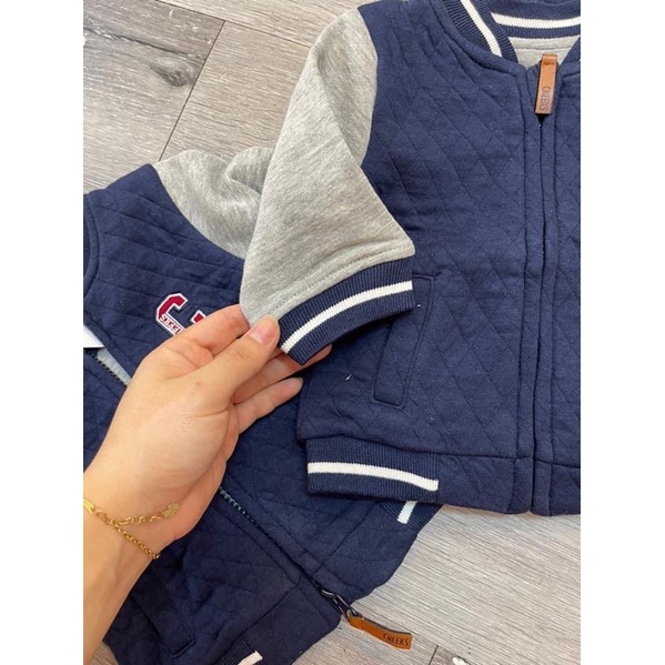 Áo khoác Bomber trần trám xuất xịn