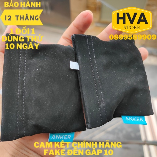 Tai nghe có dây chính hãng Anker SOUNDCORE SoundBuds Verve - A3801