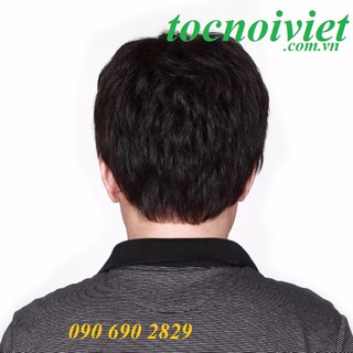 Tóc giả nam trung niên như tóc thật