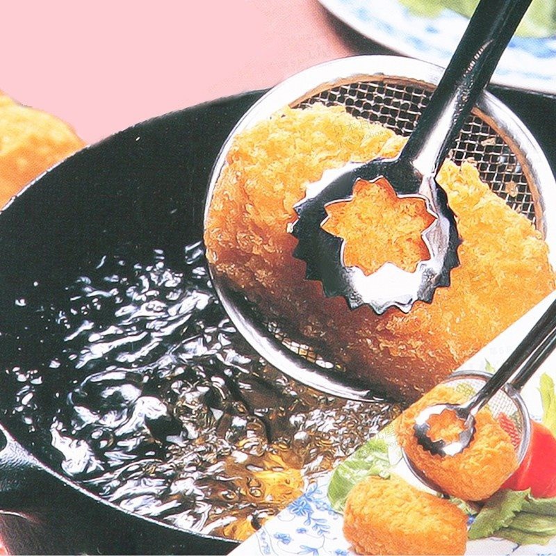 Gắp chiên có lưới giúp ráo dầu Dragon D004