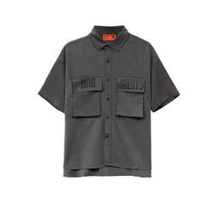 Áo sơmi bad habits the fight shirt - local brand chính hãng