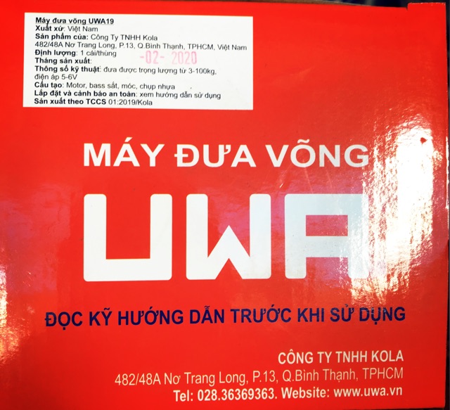 Máy đưa võng UWA