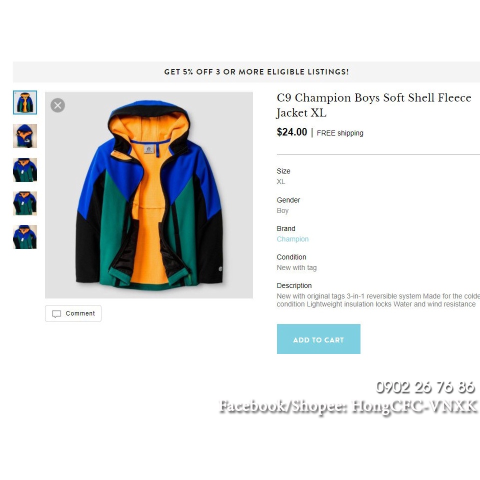 Áo khoác gió lót nỉ bé trai xuất xịn